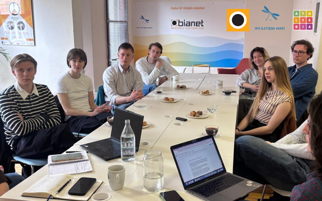 Danimarkalı gazetecilik stajyerlerinden bianet'e ziyaret