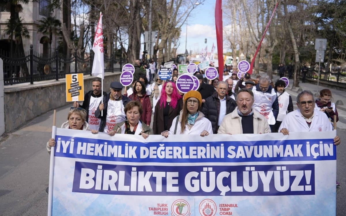 “İstanbul Tabip Odası, Cumhur İttifakı’na teslim edilemez”