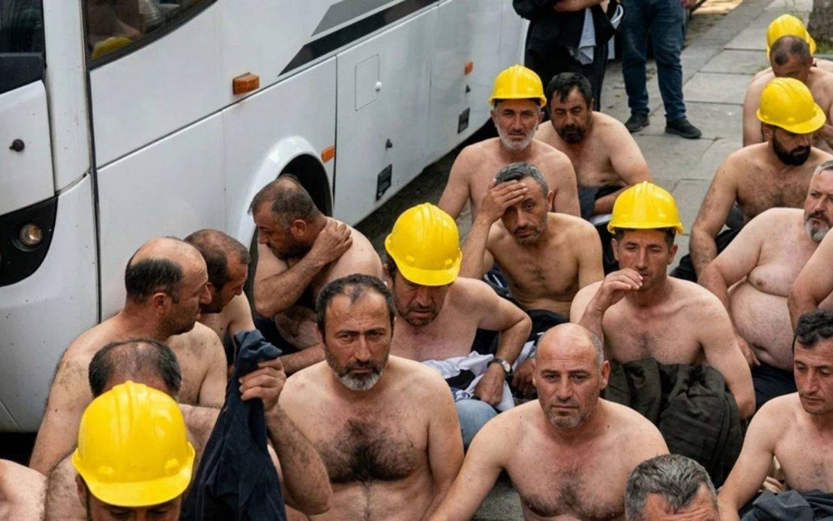 Doruk Madencilik işçileri Ankara’da açlık grevine başladı