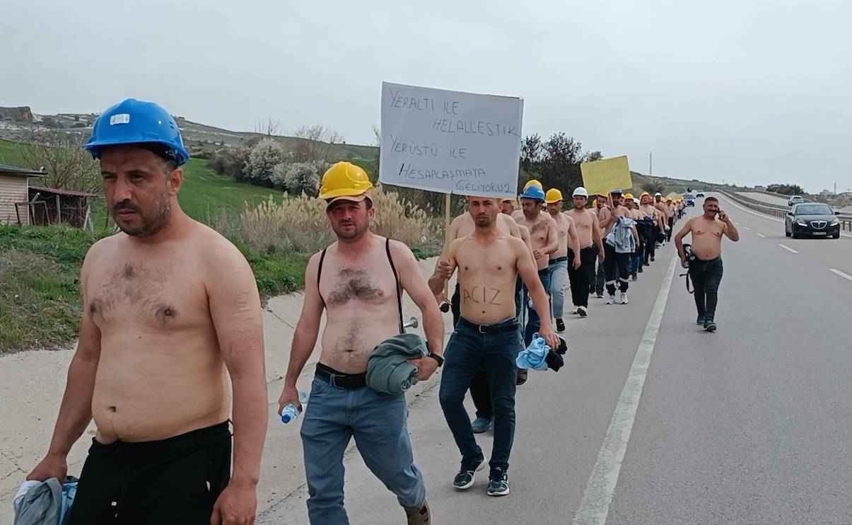 ÇSGB: "Doruk Madencilik’te 36 milyon TL ödendi, kalanı haftaya;" Sendika: "Bunlara karnımız tok"