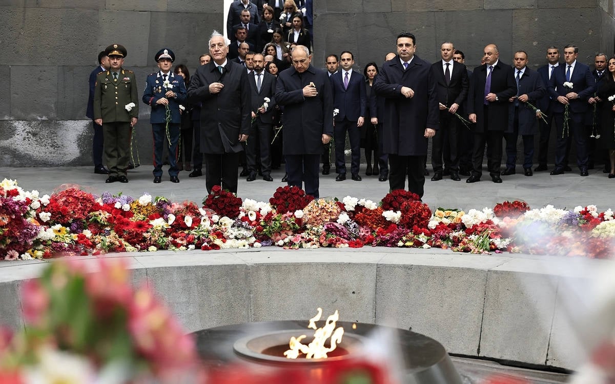 Paşinyan: “Soykırımın tekrarlanmamasının güvencesi, bu devlet ve bu barıştır”