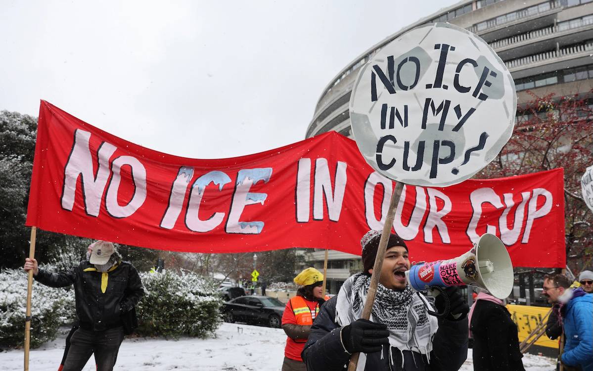 HRW, FIFA'yı Dünya Kupası'nda "göçmen avı"na ara verilmesi için baskı yapmaya çağırdı