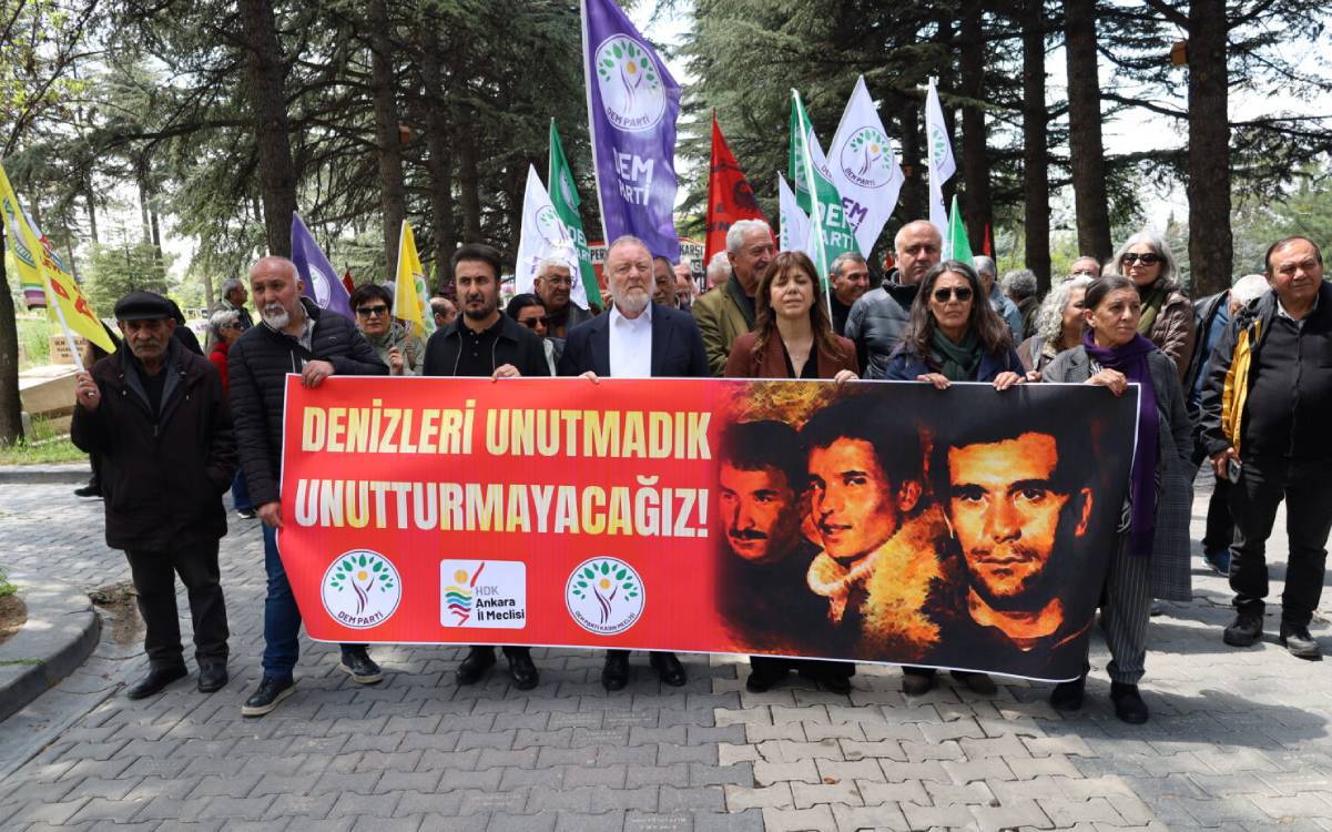 Denîz Gezmîş, Yusuf Aslan û Huseyîn Înan hatin bibîranîn