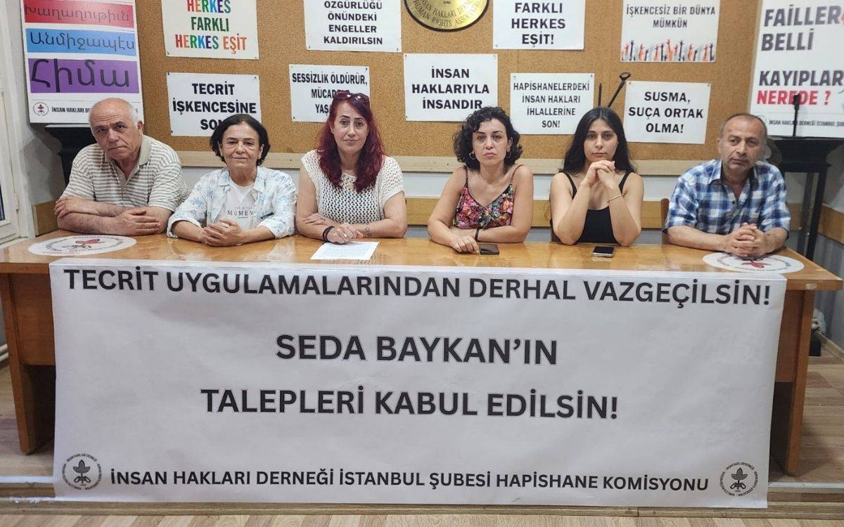 İHD uyardı: Seda Baykan’ın açlık grevi kritik aşamaya geliyor