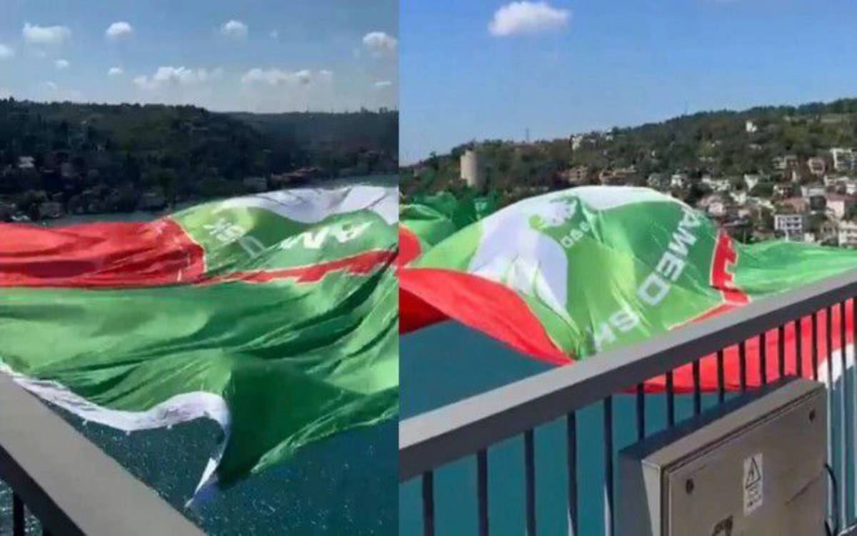 Ala Amedsporê bi pira FSMê ve hate daliqandin