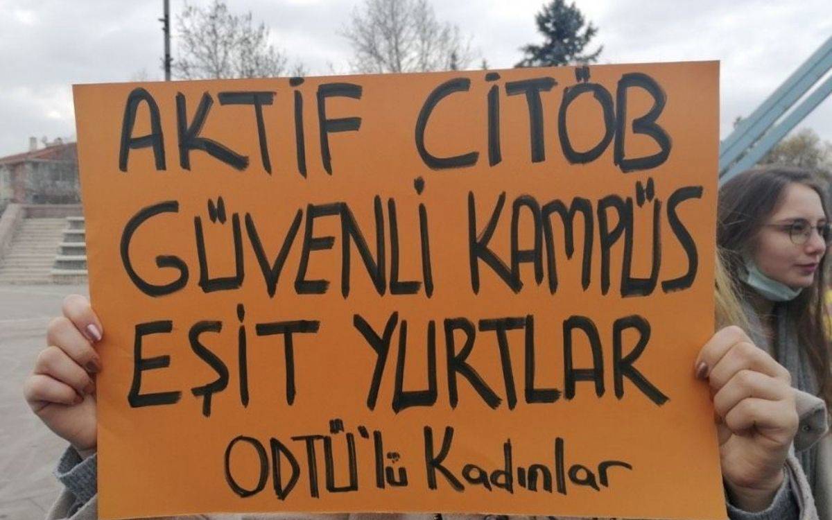 ODTÜ’lü kadınlar ve LGBTİ+’lardan güvenli kampüs çağrısı: CİTÖB baskı altında