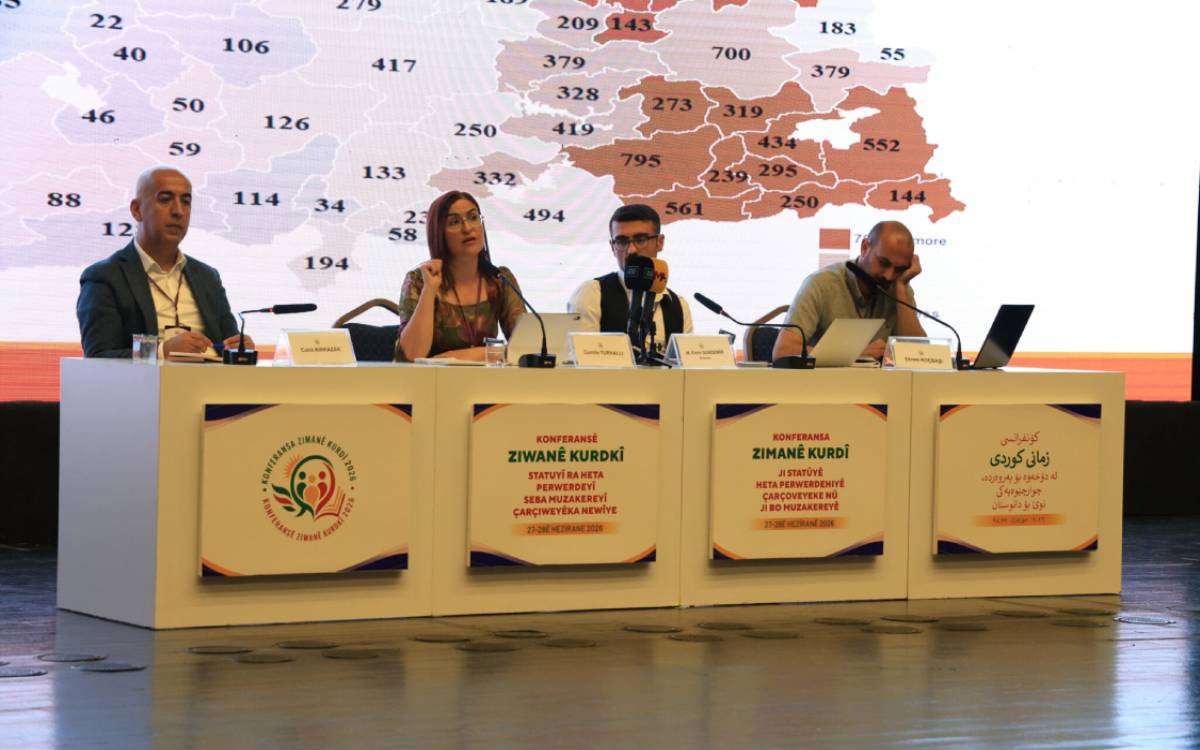 Konferansa Zimanê Kurdî: Divê zimanê Kurdî bibe fermî