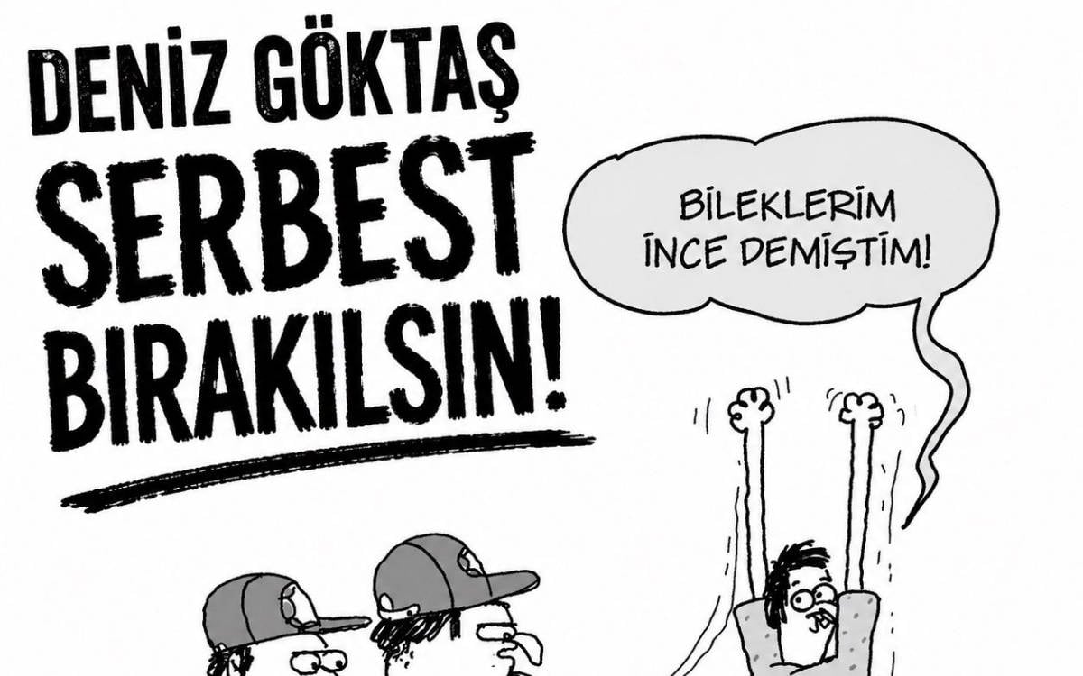 Komedyen Deniz Göktaş’ın ters kelepçe ile gözaltına alınmasına tepki