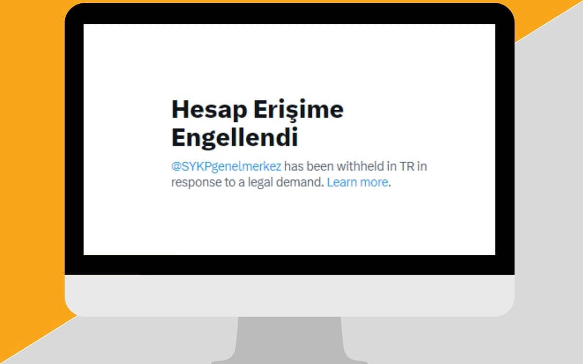 SYKP’nin ‘X’ hesabına sansür