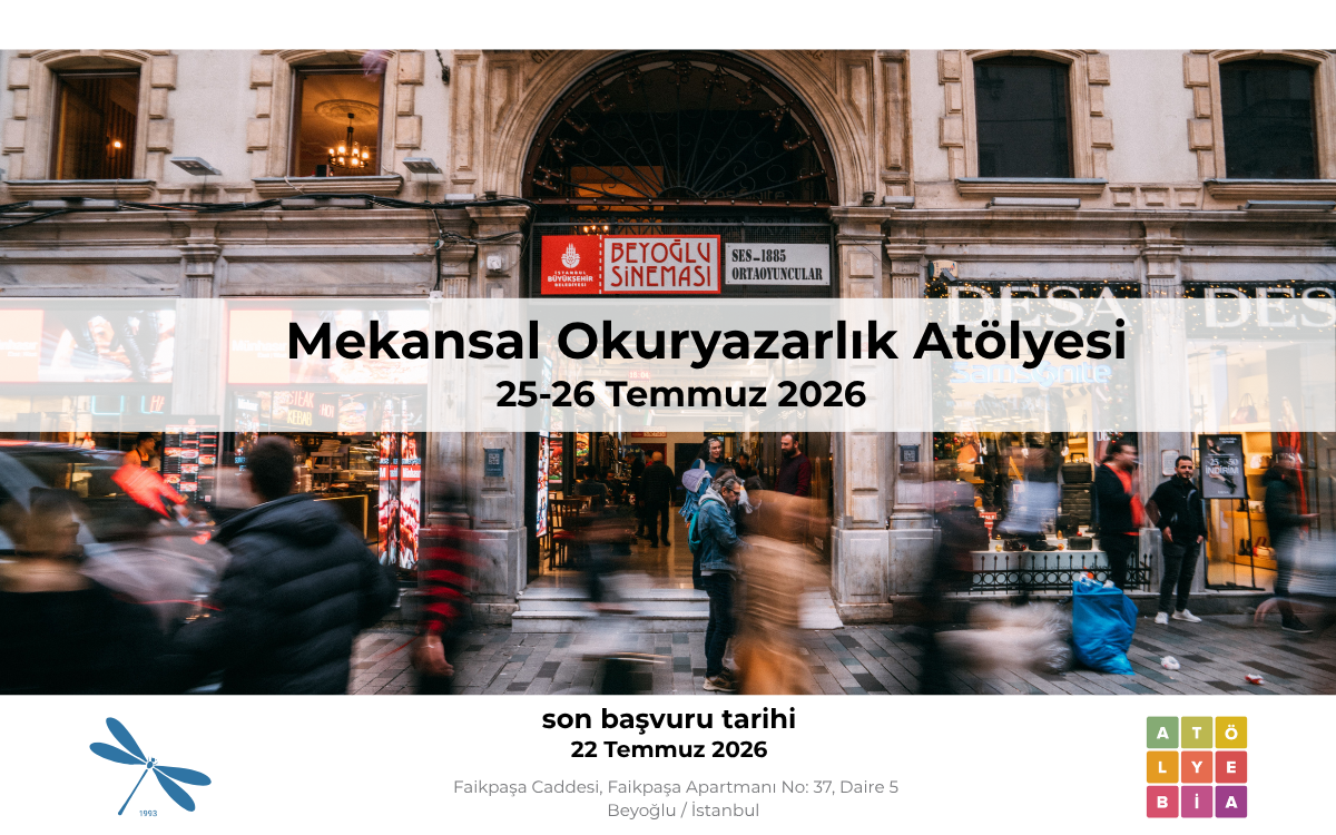 Atölye BİA'dan Mekânsal Okuryazarlık Atölyesi'ne çağrı