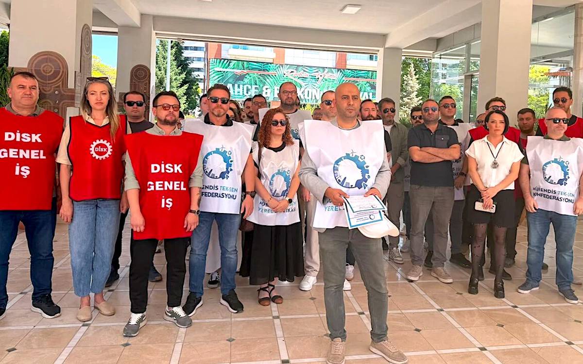Eskişehir Tepebaşı Belediyesi’nde görev başındaki mühendislere saldırı