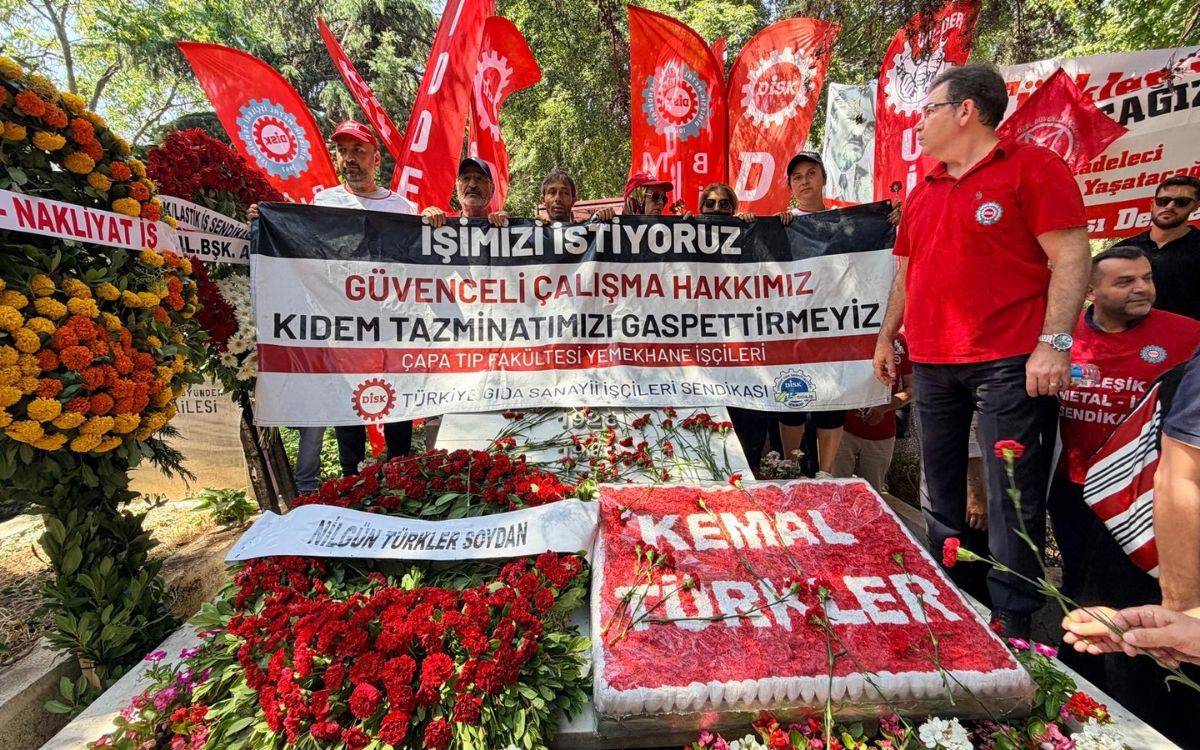 Kemal Türkler katledilişinin 46. yılında mezarı başında anıldı