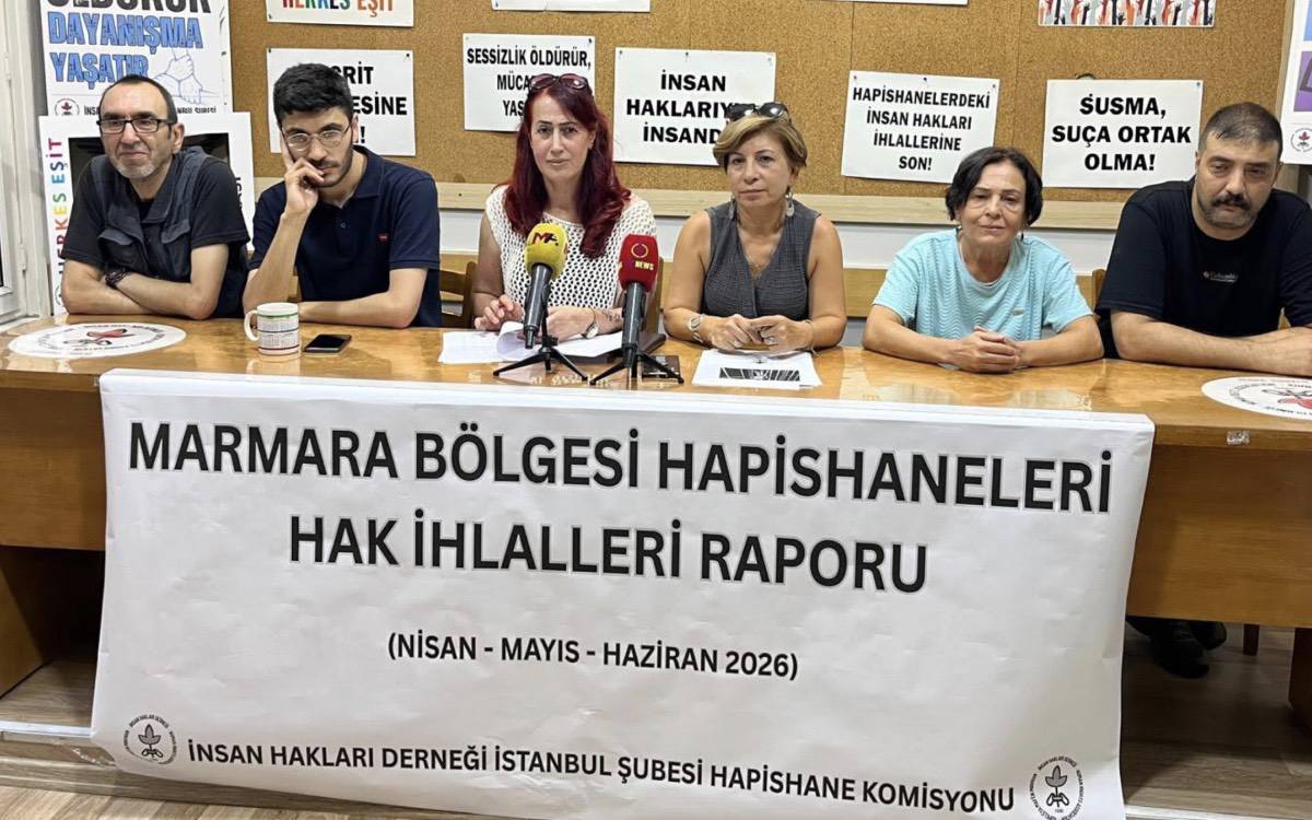 İHD: Marmara hapishanelerinde üç ayda 355 hak ihlali tespit edildi