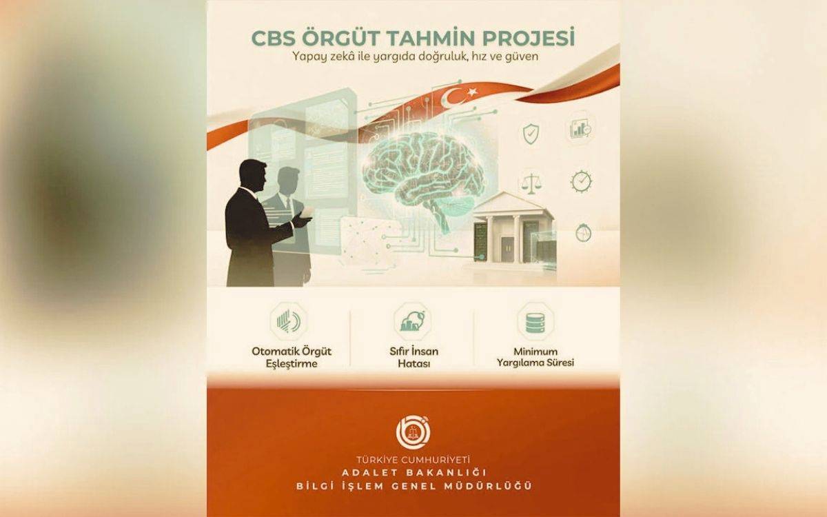 Hâkim ve savcılar için “örgüt tahmini” yapan yapay zekâ sistemi