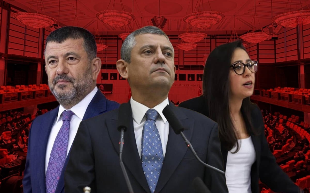 Özgür Özel, Veli Ağbaba ve Sera Kadıgil’in fezlekeleri TBMM’de