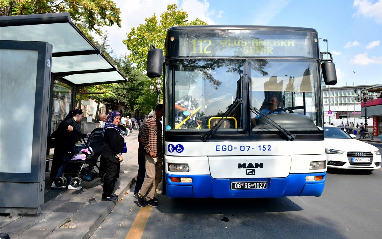 Ankara’da toplu taşımaya zam