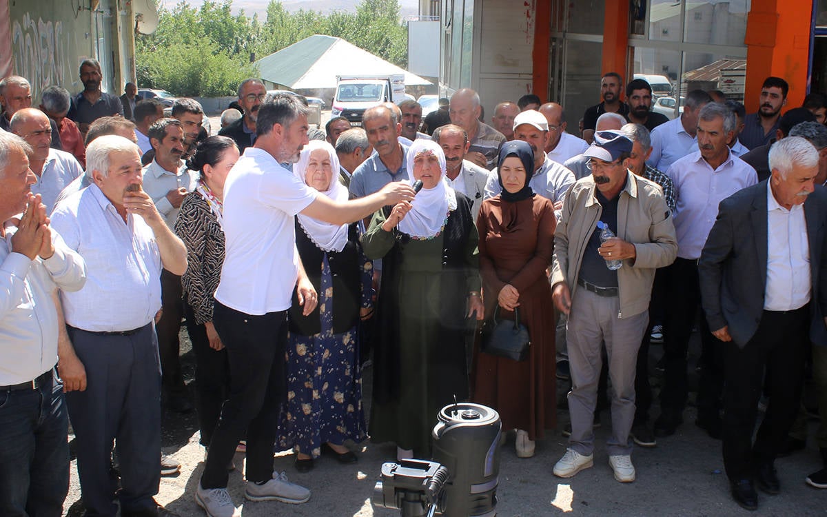 Hasta mahpus Mehmet Sait Yıldırım için memleketi Karlıova’da eylem