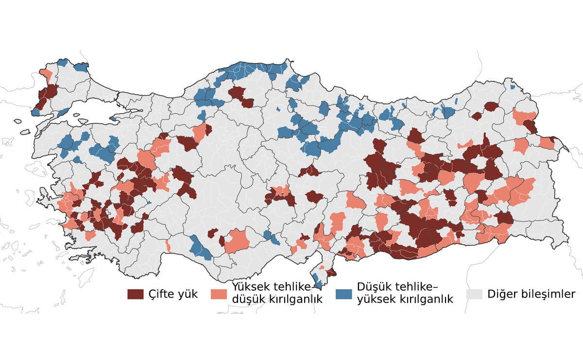 Türkiye’de 120 ilçe aşırı sıcak ve yoksulluk riskiyle karşı karşıya