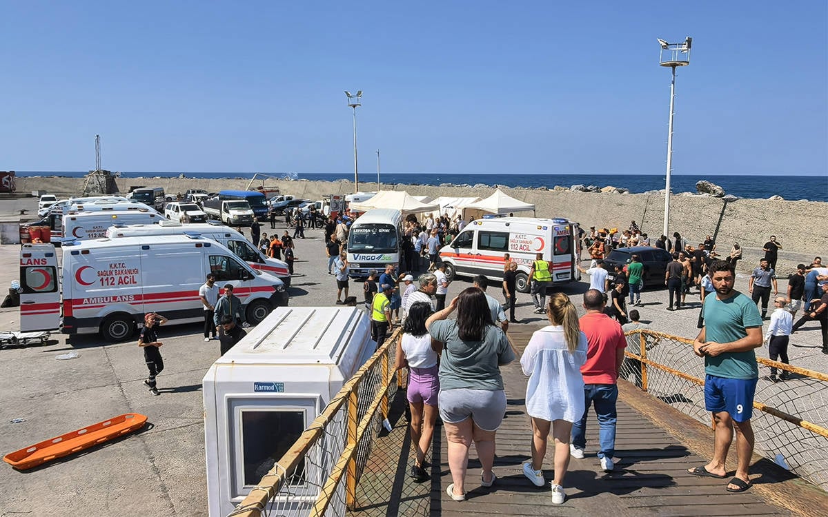 Biçer kardeşler Girne’deki feribot kazasında kayboldu