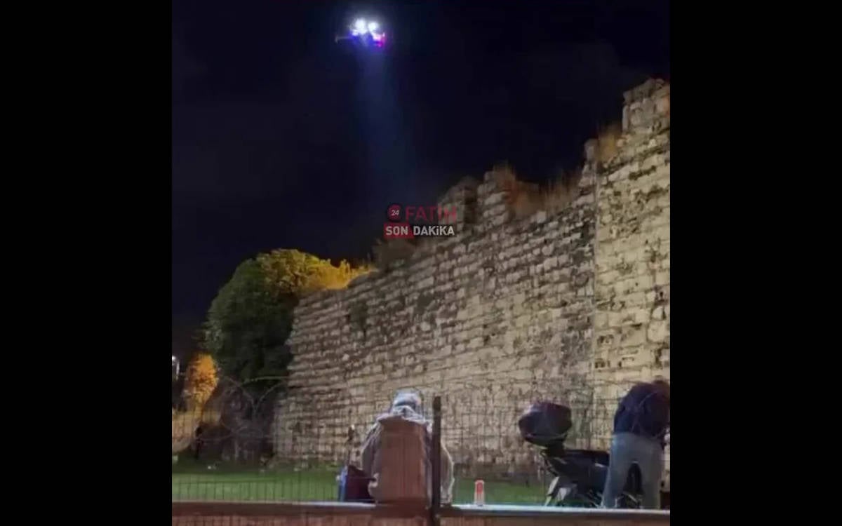 Sci-Fi movie come to life: İstanbul police drones warn against drinking