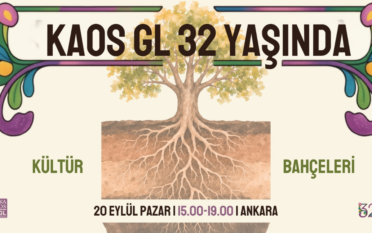 Kaos GL 32. yaşını “Kültür Bahçeleri” paneliyle kutlayacak