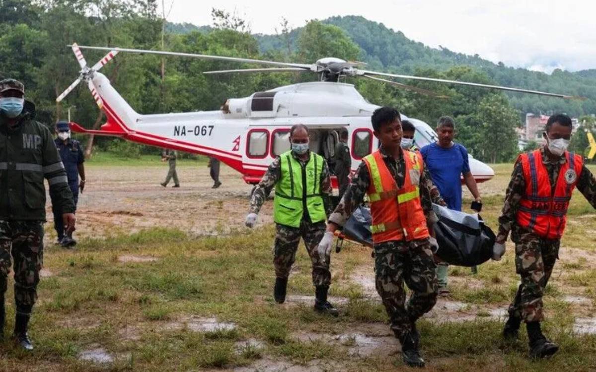 Nepal'deki sel felaketi: Can kaybı bin 355'e yükseldi