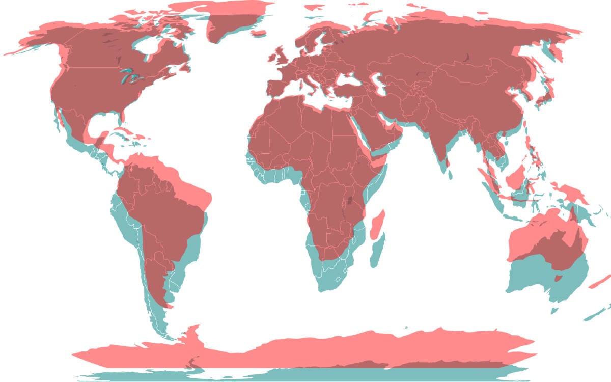 Haritada adalet: Afrika gerçekten ne kadar büyük?