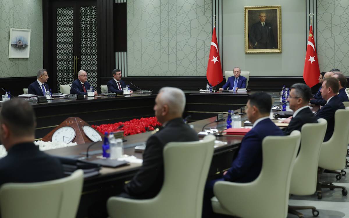 MGK Toplantısı bitti, "Çerçeve Yasa"nın yürürlüğe girmesi doğrultusunda bir açıklama yapılmadı