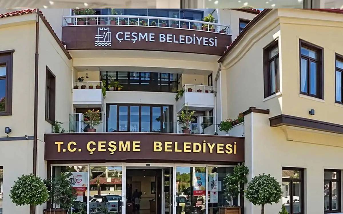 Çeşme Belediyesi’ne operasyon
