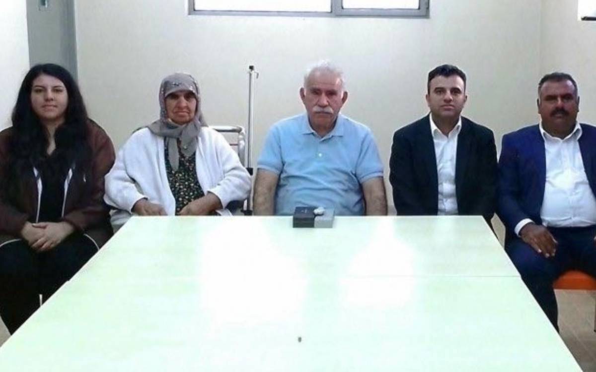 Abdullah Öcalan aile görüşmesi yaptı