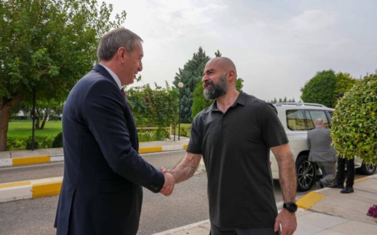 Tuncer Bakirhan û Bafil Talebanî li Silêmaniyê civiyan