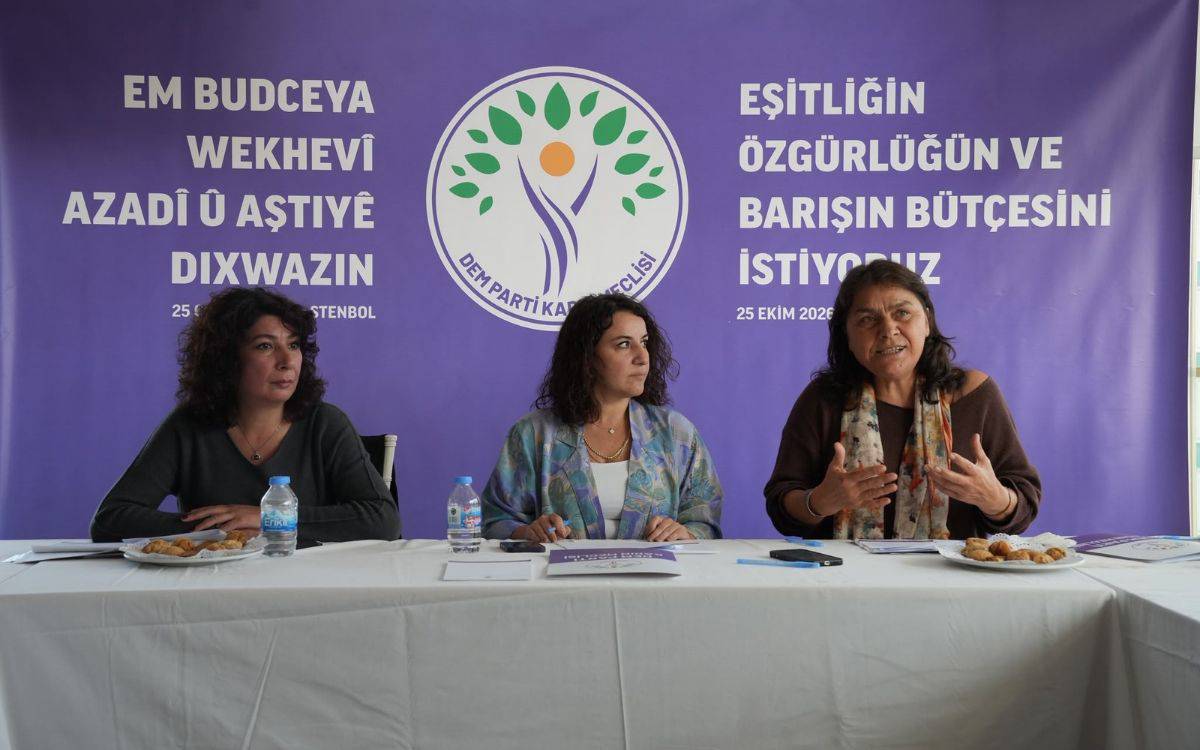 DEM Parti Kadın Meclisi’nden “Eşitliğin, Özgürlüğün ve Barışın Bütçesi” çalıştayı