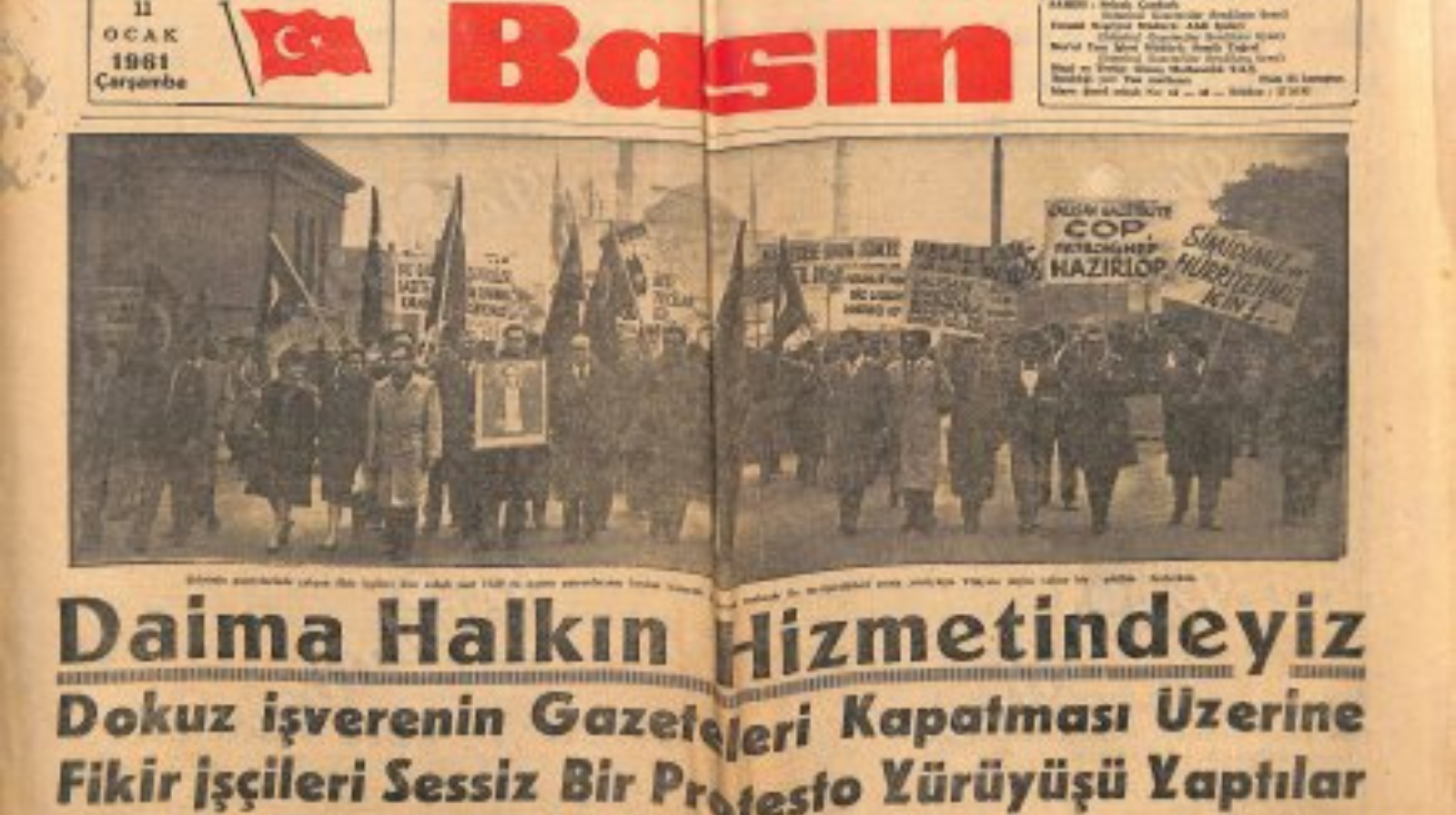 Simidimiz ve hürriyetimiz için 10 Ocak