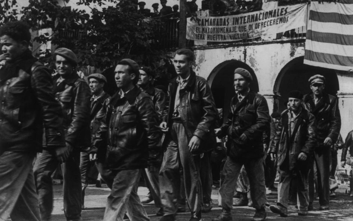 Spain civil war & International Brigades developments leading to civil war