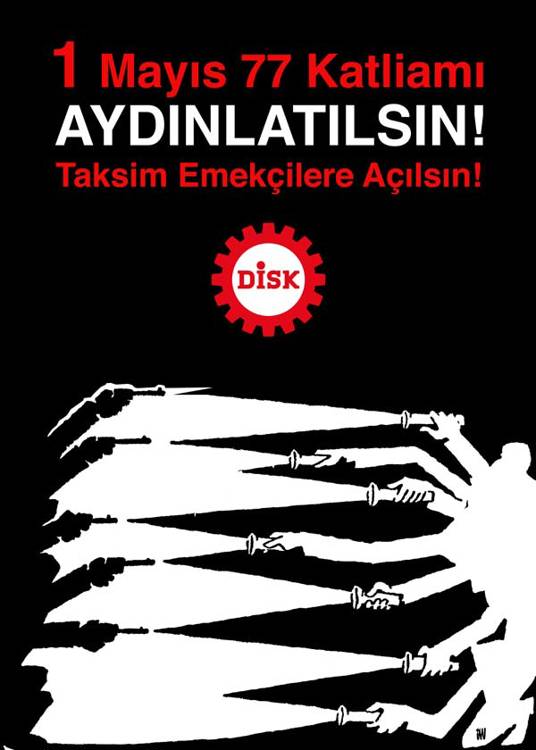 1 Mayıs 2009 (Çizim: Tan Oral – Tasarım: Fahrettin Engin Erdoğan))