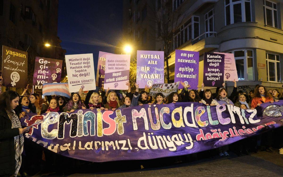 Fotoğraflarla 23. Feminist Gece Yürüyüşü