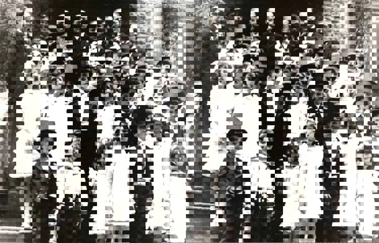 Children's Day celebrations from the early years of the republic. (AA)