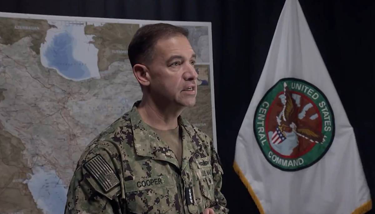 *CENTCOM Komutanı Amiral Brad Cooper. (Fotoğraf: @CENTCOM/X)