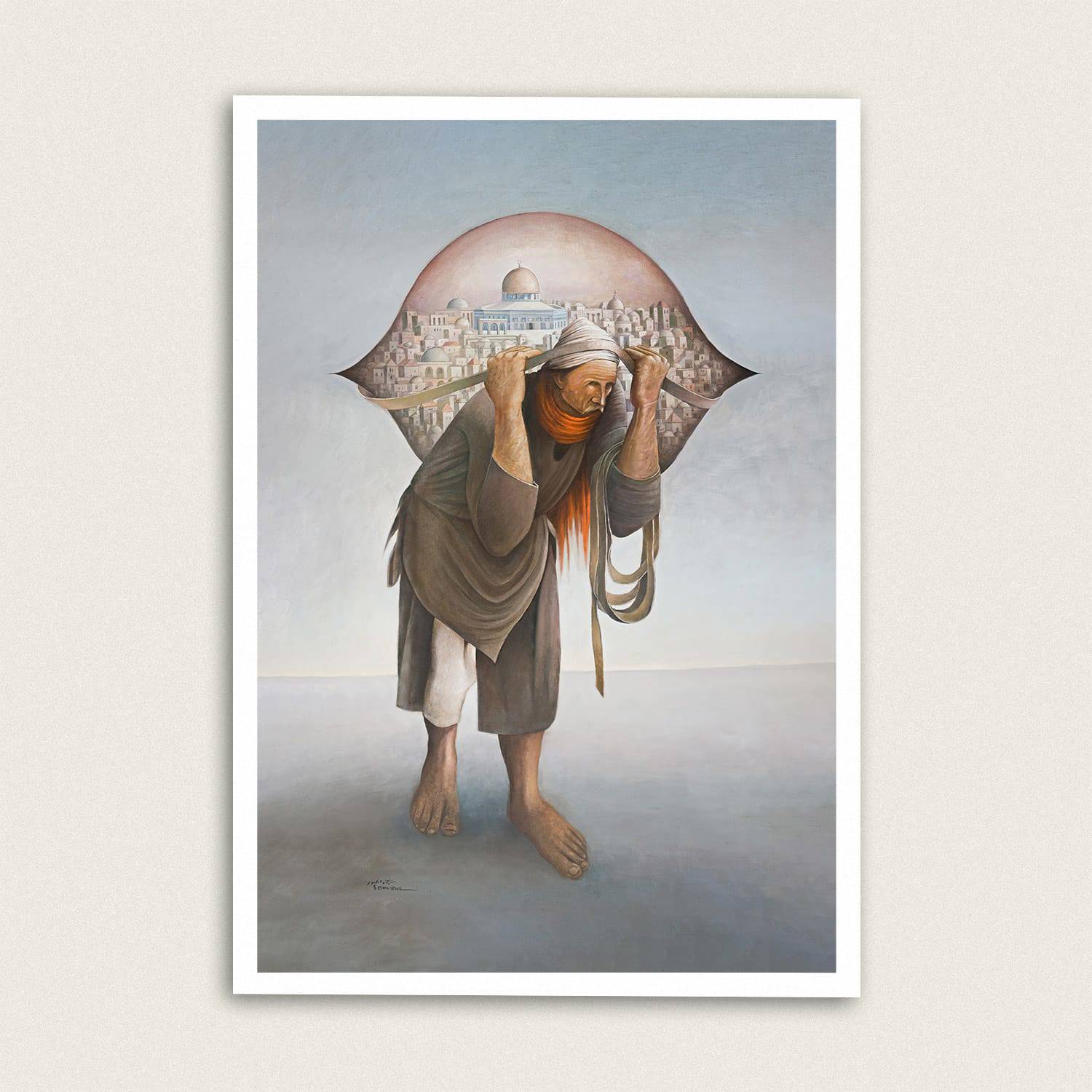 "Camel of hardships" (Güçlüklerin Devesi), 1974.