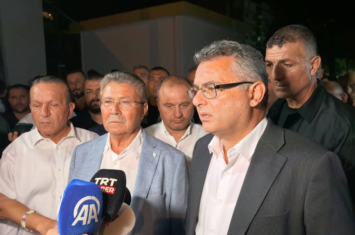 *KKTC Cumhurbaşkanı Tufan Erhürman. (Fotoğraf: Anadolu Ajansı)