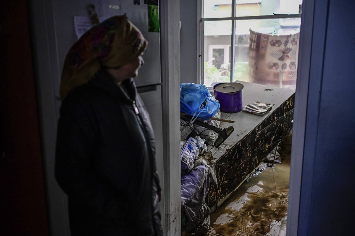 Many homes were flooded across the city