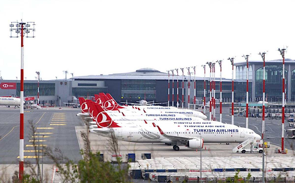 Turkish Airlines cancels flights from İstanbul for 3 hours due to an 'IT infrastructure issue'