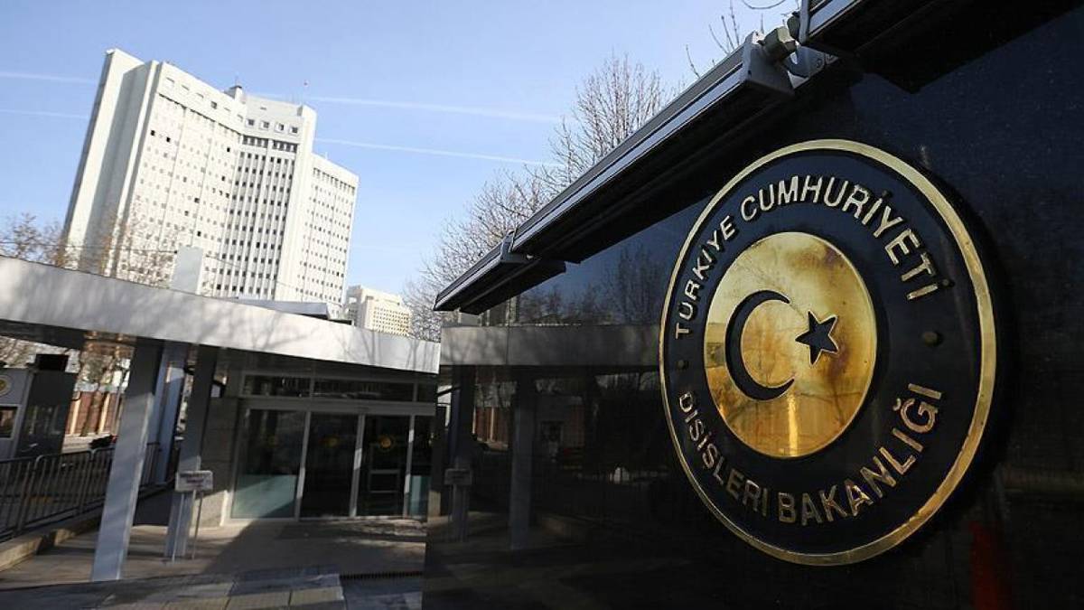 Dışişleri Bakanlığı: Tel Aviv Büyükelçisi Ankara'ya çağırıldı