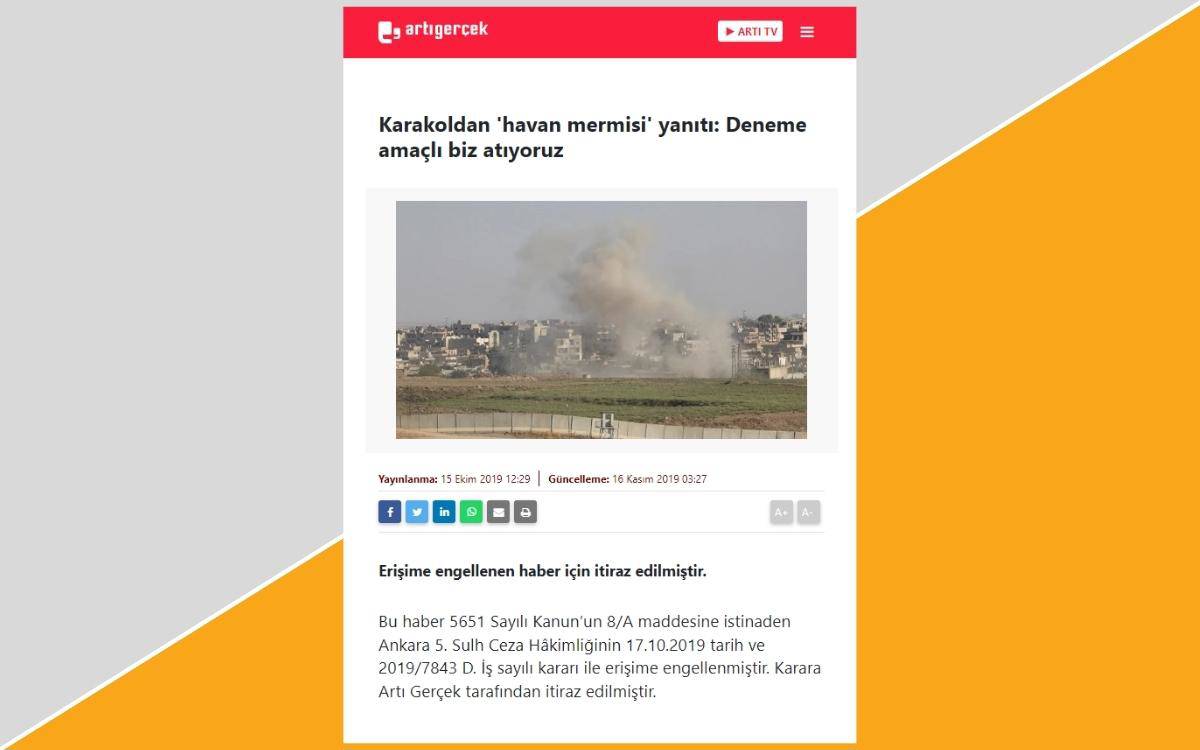 AYM, artigercek.com’un haberinin keyfi olarak sansürlenmesine ‘dur’ dedi
