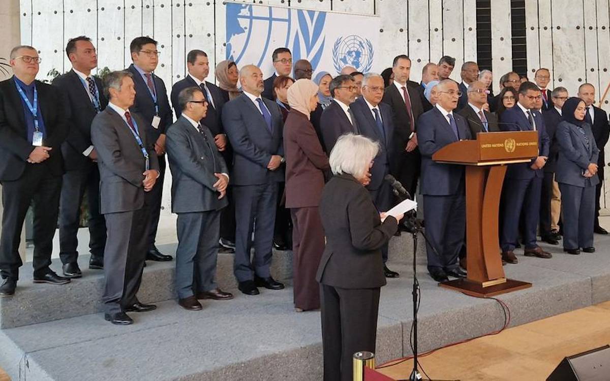 70 BM Büyükelçisi Cenevre'de Gazze'ye yönelik uluslararası eylem çağrısı için buluştu