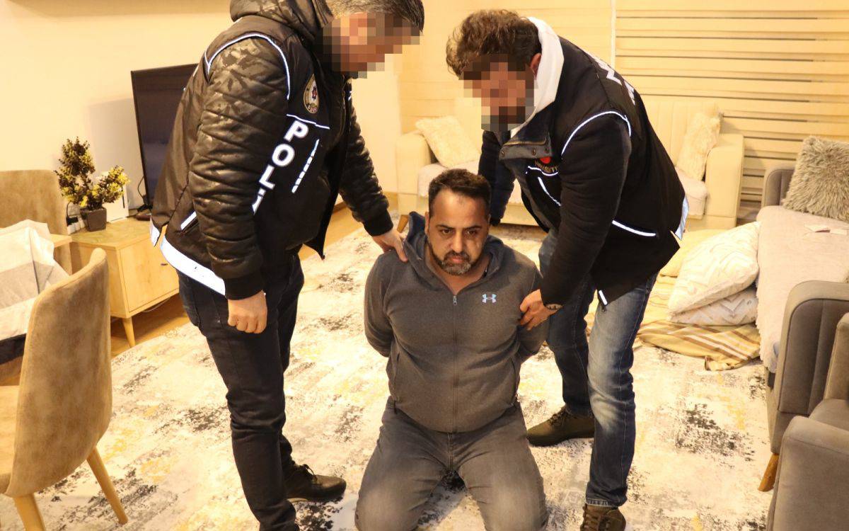 International drug trafficking suspect detained in Mersin
