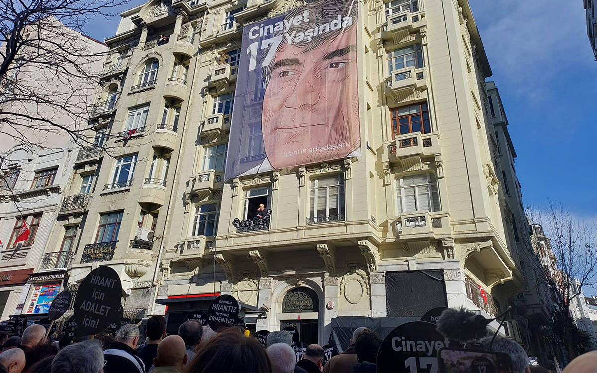 Merasîma bîranîna Hrant Dînkî pêk hat: Em dixwazin edalet pêk bê