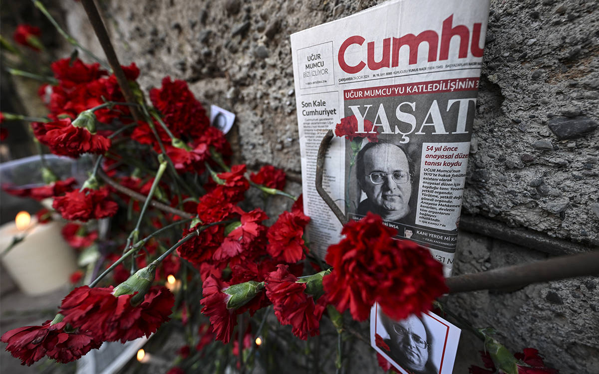 Uğur Mumcu was commemorated on the 31st anniversary of his assassination