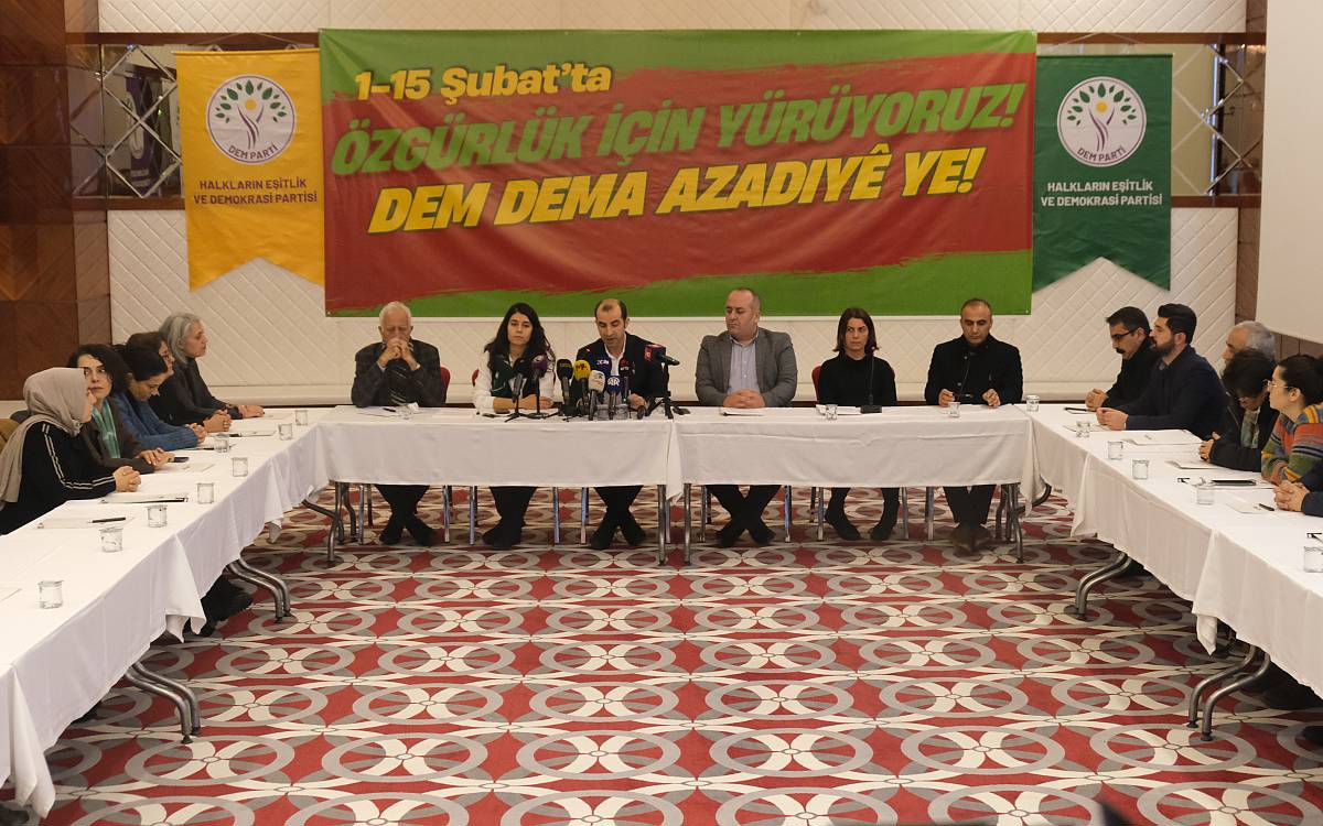 'Great Freedom March' for Abdullah Öcalan to start on February 1