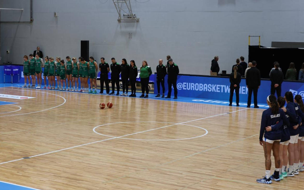 İrlanda Kadın Basketbol Takımı, İsrailli oyuncularla el sıkışmayı reddetti